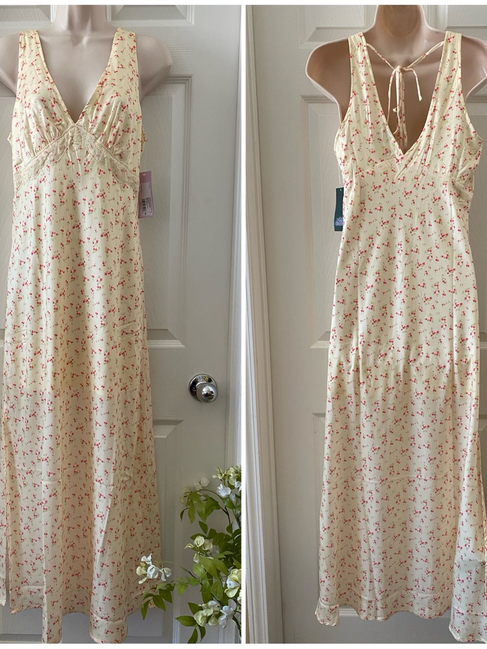 wild fable - Yellow Floral  Maxi Dress